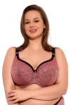 Polovyztužená dámská podprsenka SEMI-SOFT LISE MAXI ART. 1259 meruňkově černá 90G