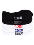 Element LOW-RISE 5 PACK MULTICO pánské kotníkové ponožky