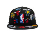 Pánská kšiltovka NBA Logo NEW ERA 5950 All over černá Velikost: 7 1/4