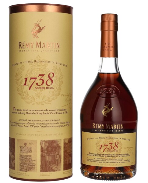 Rémy Martin 1738 Accord Royal 40% 0,7 l (tuba)