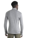ICEBREAKER Mens Merino 260 Quantum IV LS Zip, Metro Heather velikost: M