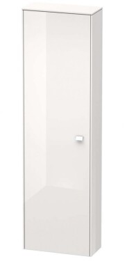 DURAVIT - Brioso Skříňka vysoká 177x52x24 cm, levá, lesklá bílá BR1321L2222