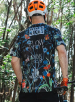 Dres MTB CYCOLOGY Gangsta, pánský, krátký rukáv (Motiv Gangsta, velikost M)