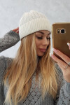 Tenká čepice Veronica K249 ecru UNI