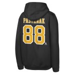 Outerstuff Dětská mikina David Pastrnak #88 Boston Bruins NHL Flat Name & Number Fleece Velikost: Dětské L (158 – 164)