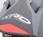 Motokrosová helma Xrc Totter blk/grey/red - XS / černá