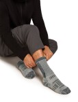 ICEBREAKER Mens Hike+ Mountaineer Mid Calf, Jet Heather/Black velikost: 44,5-46,5 (L)