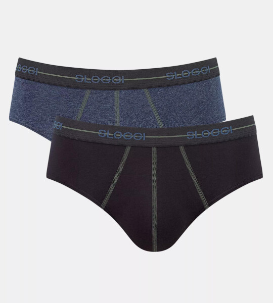 Pánské slipy Start Midi C2P box - MULTIPLE COLOURS 4 - víceberavné V004 - SLOGGI UNKNOWN 5
