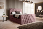 Boxspring Candice Rozměr: 140 x 200 cm, látka: Velvetmat 24