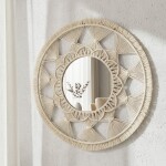 REA - Nástěnné zrcadlo Boho 65CM 322050 HOM-03006