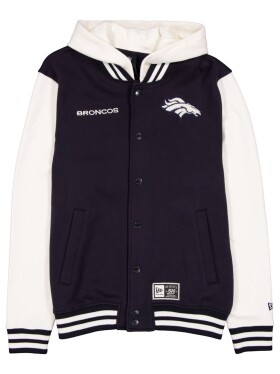 New Era Pánská bunda Denver Broncos NFL Letterman Hooded Velikost: 2XL