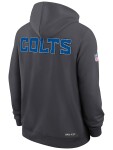 Nike Pánská mikina Indianapolis Colts NFL 2026 Rivalries Sideline Standard Issue Hoodie Velikost: L