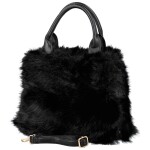 Módní dámská kabelka do ruky Máia, černá