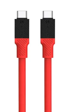 Tactical 57983117389 USB-C/USB-C, 1m, červený