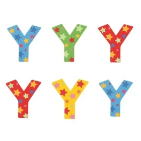 Bigjigs Toys Hvězdičkové písmenko Y