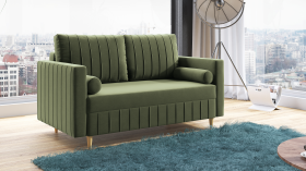 FRONTI Pohovka RUFUS světlezelená - DREAM VELVET 202.34 18016