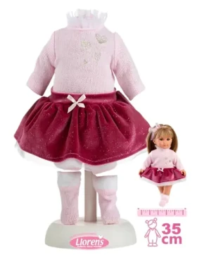 Llorens P535-52 obleček pro panenku velikosti 35 cm