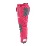 Kalhoty sportovní outdoorové, podšité fleezovou podšívkou, Pidilidi, PD1121-16, vínová - 140 | 10let