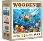 WOODEN CITY Dřevěné puzzle Život v oceánu