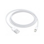 Apple originální datový kabel USB-A na Lightning (1m) / 1x USB-A 2.0 (M) / 1x Lightning (M) / bílá (MXLY2ZM/A)