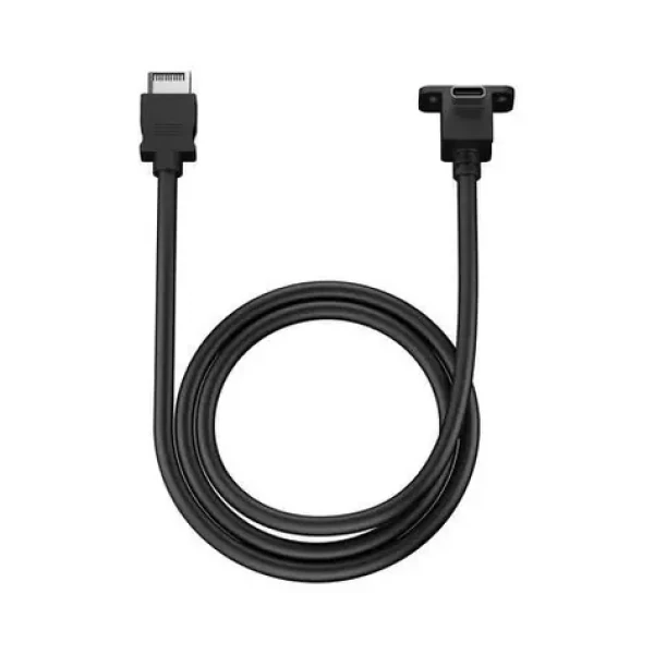 Fractal Design USB-C 10Gbps Cable Model E černá / Přídavný USB-C kabel / USB 3.2 Gen 2 / 1 m / pro skříně Meshify 2 Lite (FD-A-USBC-002)