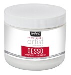 Pébéo Studio Gesso - univerzální akrylový šeps 500 ml - transparentní