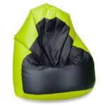 FRONTI Sedací pytel SAKO 100 cm - zelená + černá