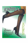 Dámské podkolenky Knittex Stretch A'2 nero Univerzální