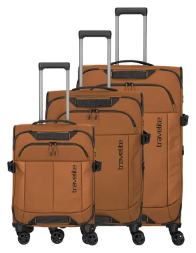 Travelite Briize S,M,L Curry S: 33 l / M: 62/67 l / L: 86/92 L TRAVELITE-91040-87
