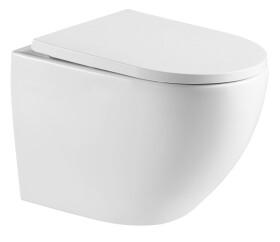 HOPA - WC závěsné VORTEX RIMLESS vč. sedátka soft close MIDDLE, 49,5×36,5×36,5 OLKLT046EUQ3