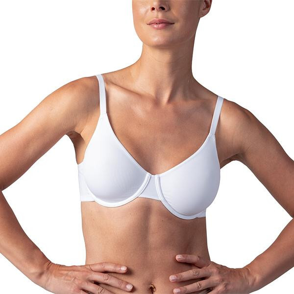 Dámská nevyztužená podprsenka MICROFIBER SOFT CUP BRA - BELLINDA - bílá 80 B
