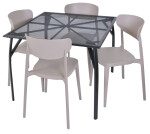 ROJA Křeslo MARE - taupe