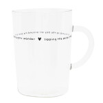 Bastion Collections Vysoký skleněný hrnek Tea 400 ml, sklo