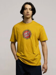 Santa Cruz Speed MFG Dot OLD GOLD pánské tričko krátkým rukávem