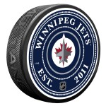 Mustang Puk Winnipeg Jets NHL Stud