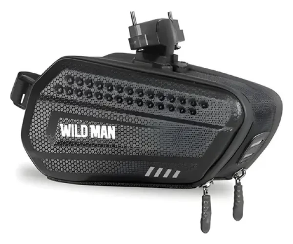 WildMan ES7 černá / Brašna pod sedlo / voděodolná / PC plast / 1,2 l / 19,5x8x10 cm (GT001143)