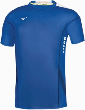 Mizuno Hex Rect tee jr - Juniorské běžecké tričko Mizuno Hex Rect Tee Jr 62EA810222 Velikost textilu: 116