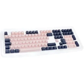 Ducky Double-Shot Keycap Set / PBT / modro-růžová / 109 kláves / DE (DKSA109-DEPDFUPBOO1)