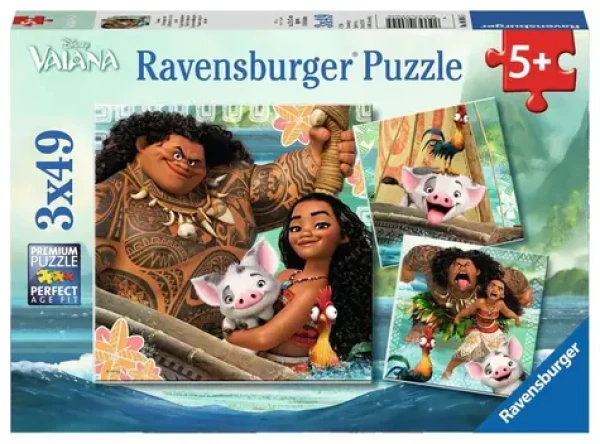 RAVENSBURGER Puzzle Disney: Odvážná Vaiana