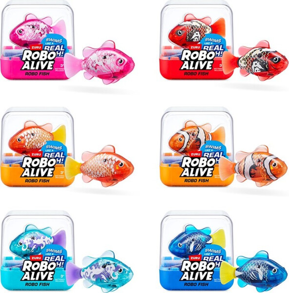 Robo alive Robo ryba S2 6 druhů - Sparkys