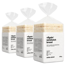 Vilgain Bílý tousťák – 3× bílý, pšeničný 400 g