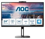 23,8" AOC 24V5CW černá / Monitor / IPS / Full HD / 75 Hz / Repro 10 W / HDMI / DP (24V5CW/BK)