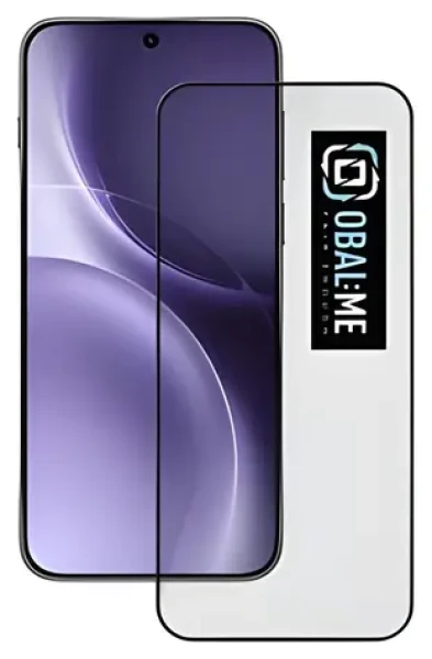 OBAL:ME 5D Tvrzené Sklo pro Vivo X300 Pro černá / Ochranné sklo (57983130207)