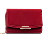Stylová dámská koženková peněženka Peterson Gorax, červená