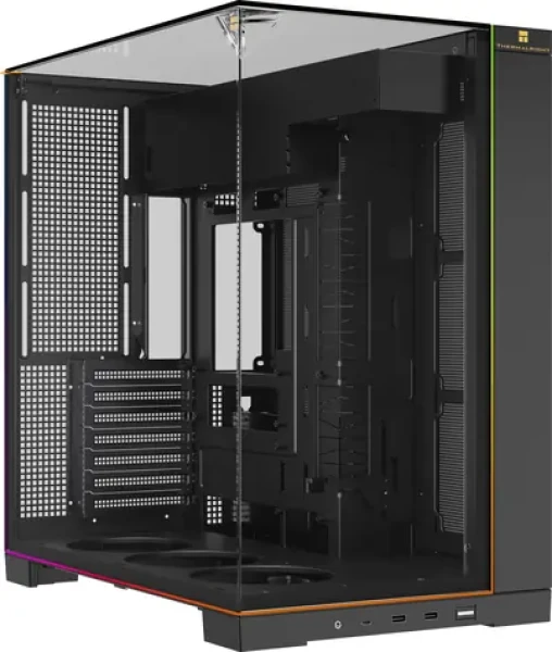 Thermalright A70 černá / ATX Full Tower / 2x USB-A / 1x USB-C / bez zdroje / průhledná bočnice / ARGB (A70 Black ARGB)
