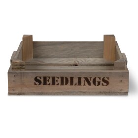 Garden Trading Dřevěný truhlík na sazenice Aldsworth, přírodní barva, dřevo