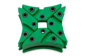 EKWB EK-Vardar X3M Damper Pack - Green 4 ks / anti-vibračni držák ventilátoru / pro EK-Vardar X3M (3830046996978)