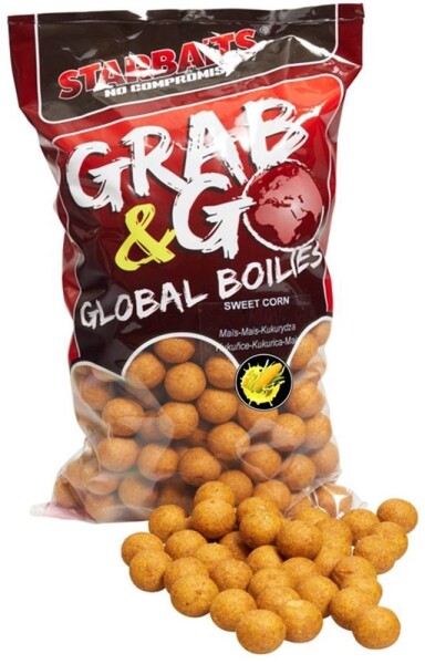 Starbaits Boilie Global Sweet Corn - 20mm 800g,Starbaits Boilie Global Sweet Corn - 20mm 800g
