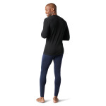 Pánské merino tričko s dlouhým rukávem SMARTWOOL Men's Classic Thermal Merino Base Layer, Black velikost: XL