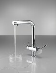 DEANTE - Do filtra chrom - Dřezová baterie, s připojením vodního filtru BCH_065M
